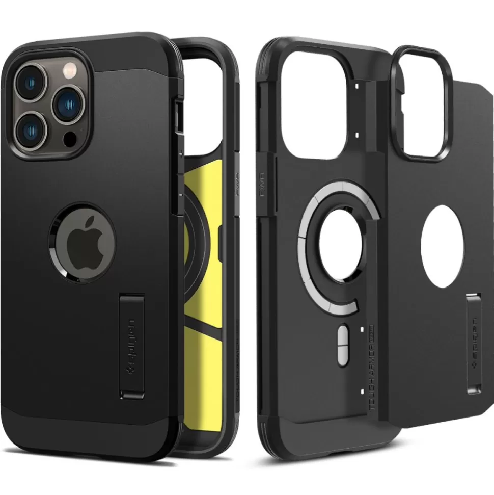 Spigen Iphone 14 Pro Max | Iphone 14 Pro Max*Etui Tough Armor Mag Magsafe iPhone 14 Pro Max Black Case Czarny
