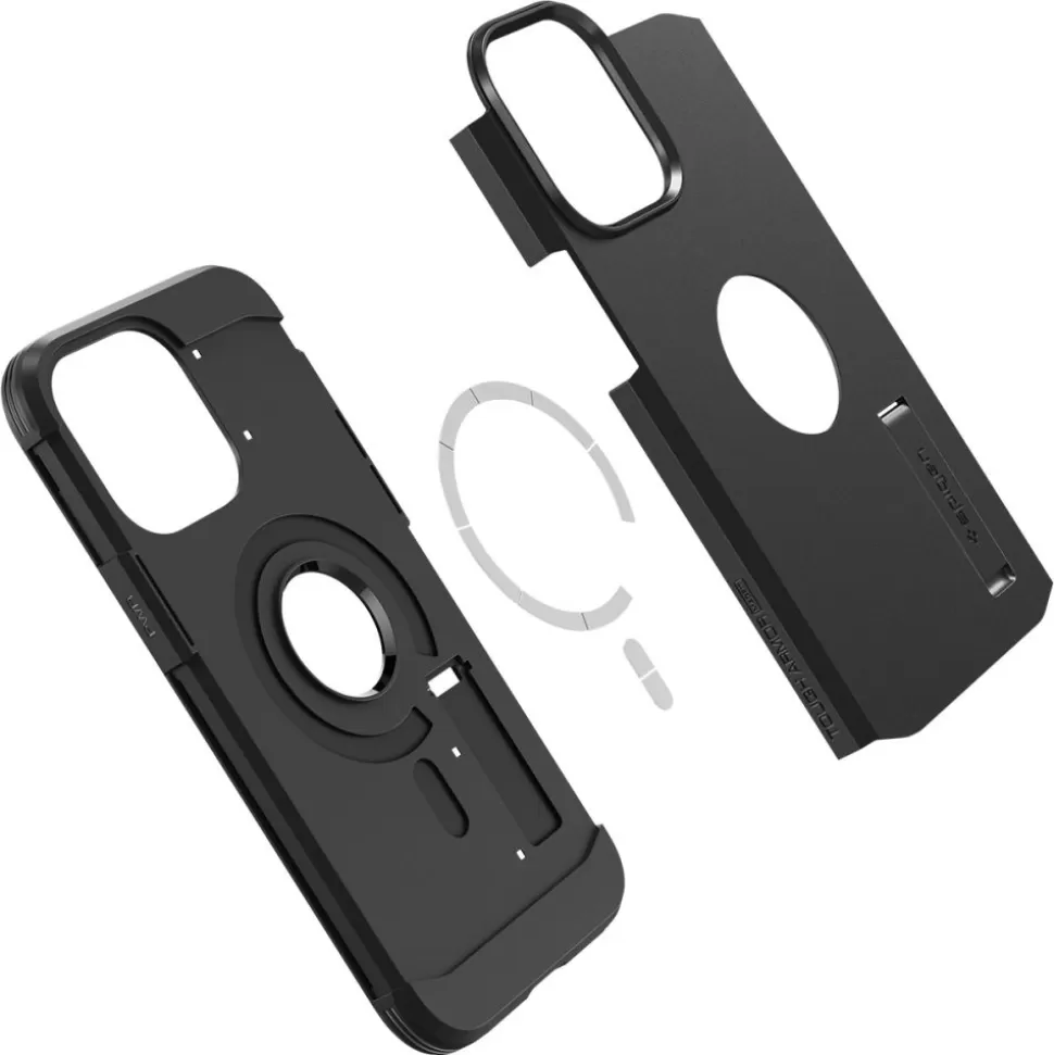 Spigen Iphone 14 Pro Max | Iphone 14 Pro Max*Etui Tough Armor Mag Magsafe iPhone 14 Pro Max Black Case Czarny