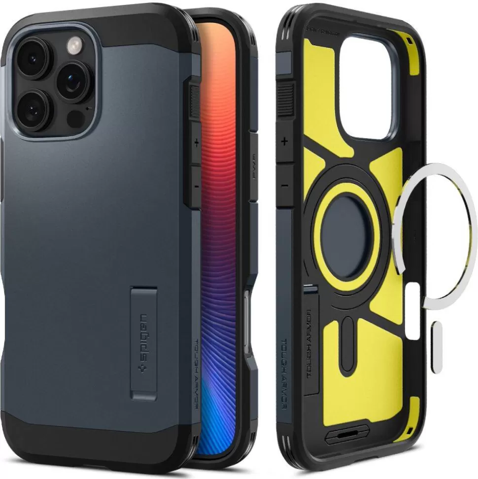 Spigen Iphone 16 Pro Max | Iphone 16 Pro Max*ETUI TOUGH ARMOR MAG MAGSAFE IPHONE 16 PRO MAX METAL SLATE