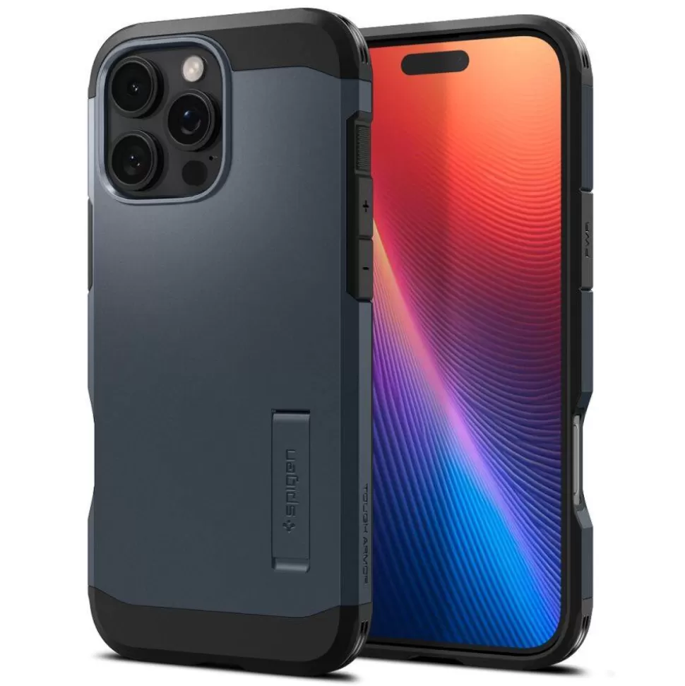 Spigen Iphone 16 Pro | Iphone 16 Pro*ETUI TOUGH ARMOR MAG MAGSAFE IPHONE 16 PRO METAL SLATE Grafitowy