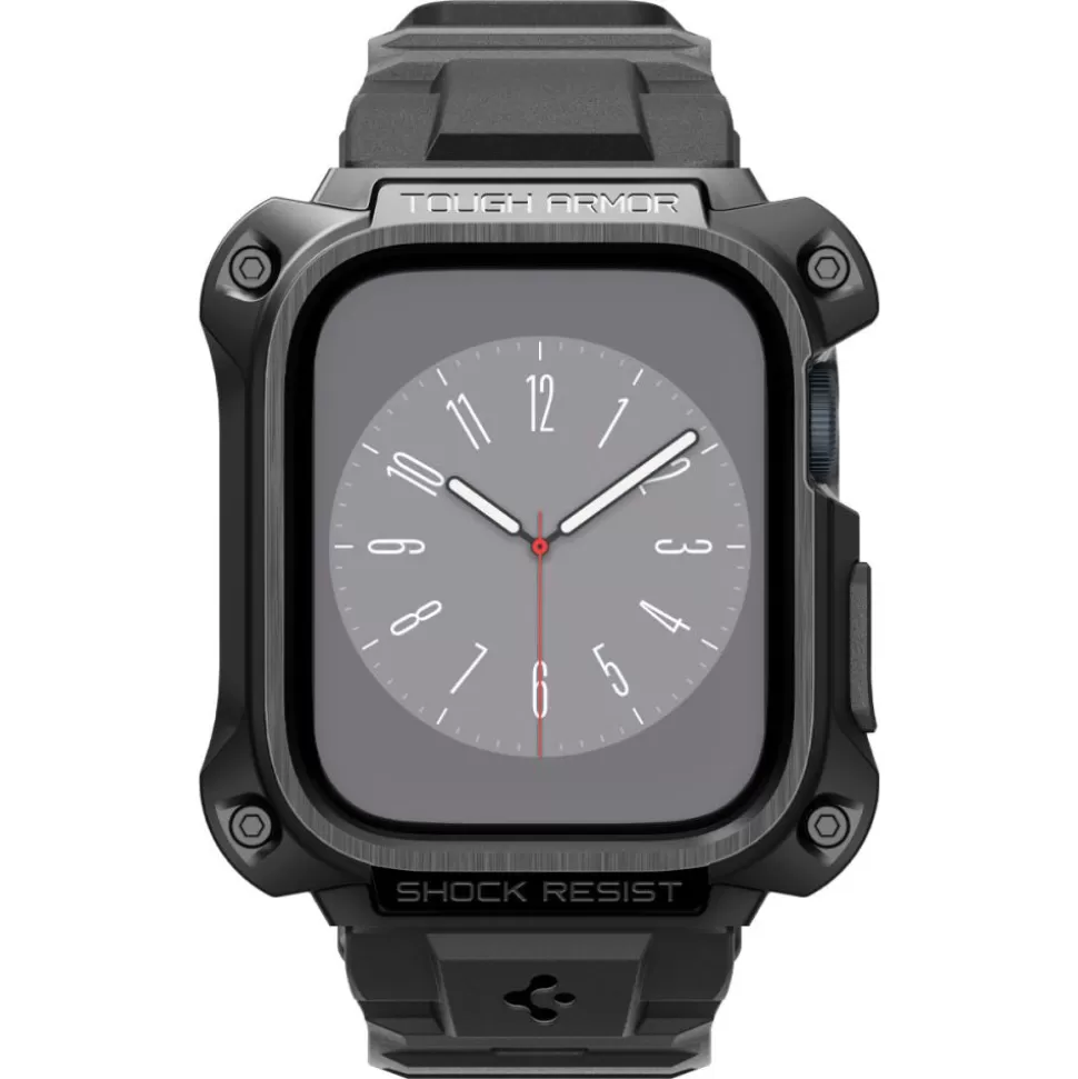 Spigen Apple Watch 7 45Mm | Apple Watch 8 45Mm*Etui Tough Armor Pro Apple Watch 7 8 9 45mm Czarne