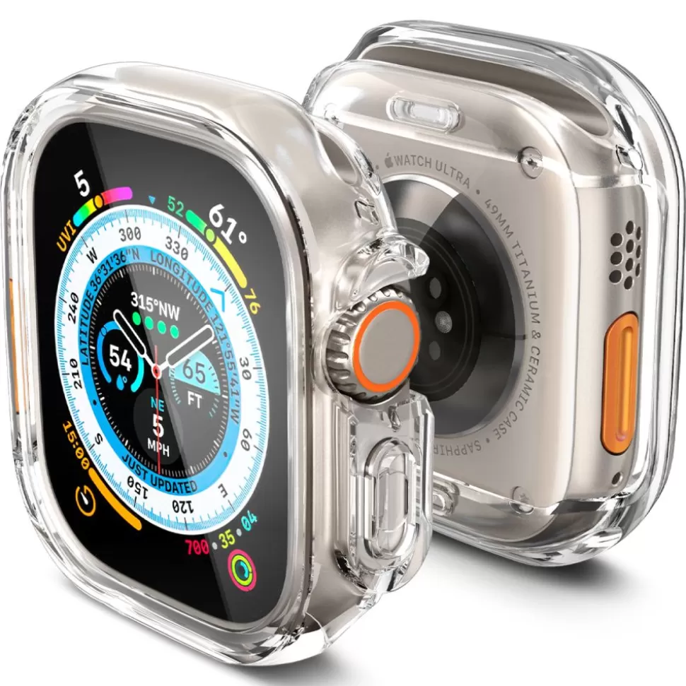 Spigen Apple Watch Ultra 49Mm | Apple Watch Ultra 2 49Mm*Etui Ultra Hybrid Apple Watch Ultra 49mm Ultra 2 Przezroczyste
