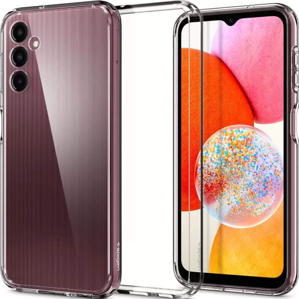 Spigen Galaxy A14 | Galaxy A14 Lte*Etui Ultra Hybrid Galaxy A14 4G / Lte Crystal Clear