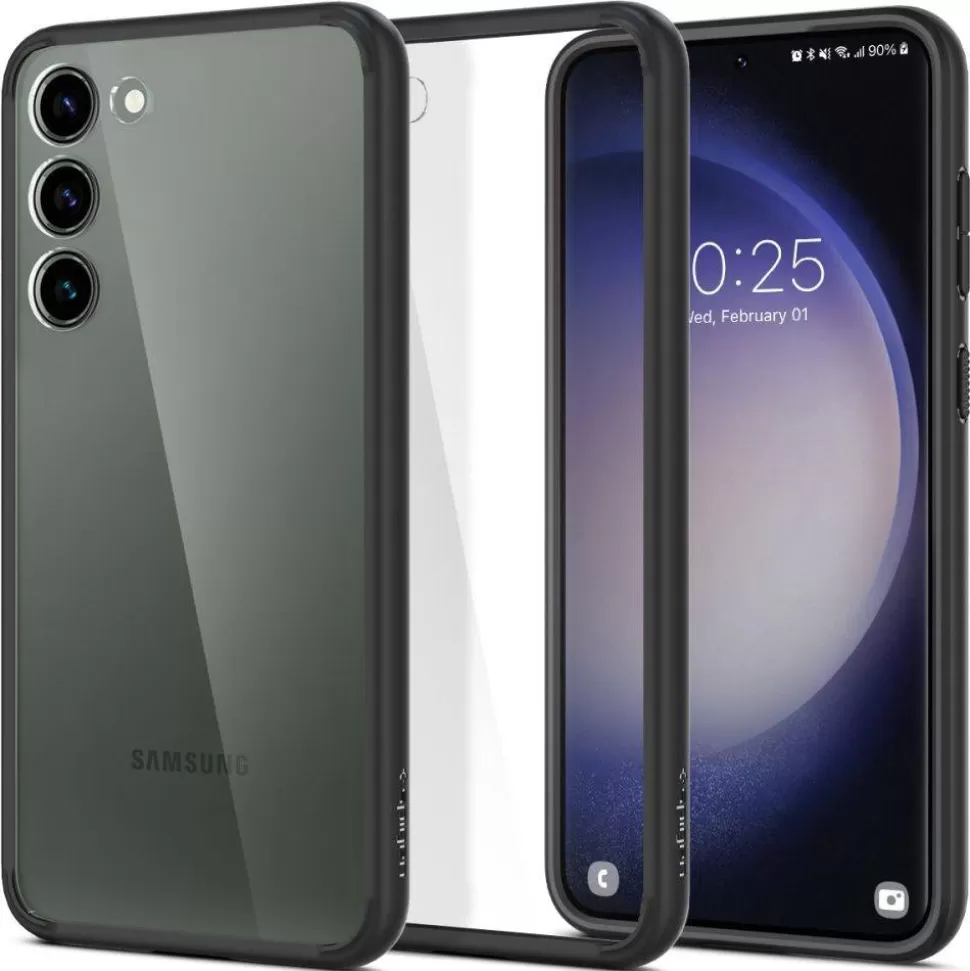 Spigen Galaxy S23 Plus*Etui Ultra Hybrid Galaxy S23 Plus Matte Black Case Czarny / Matowy