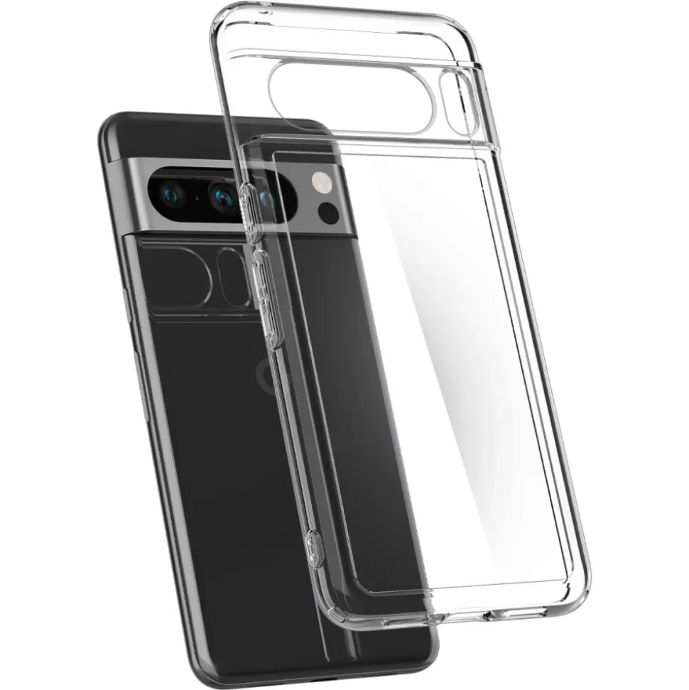 Spigen Pixel 8 Pro*Etui Ultra Hybrid Google Pixel 8 Pro Crystal Clear Case Przezroczysty