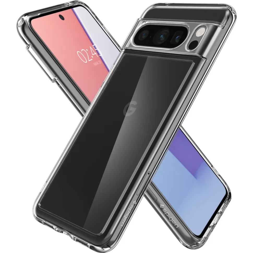 Spigen Pixel 8 Pro*Etui Ultra Hybrid Google Pixel 8 Pro Crystal Clear Case Przezroczysty