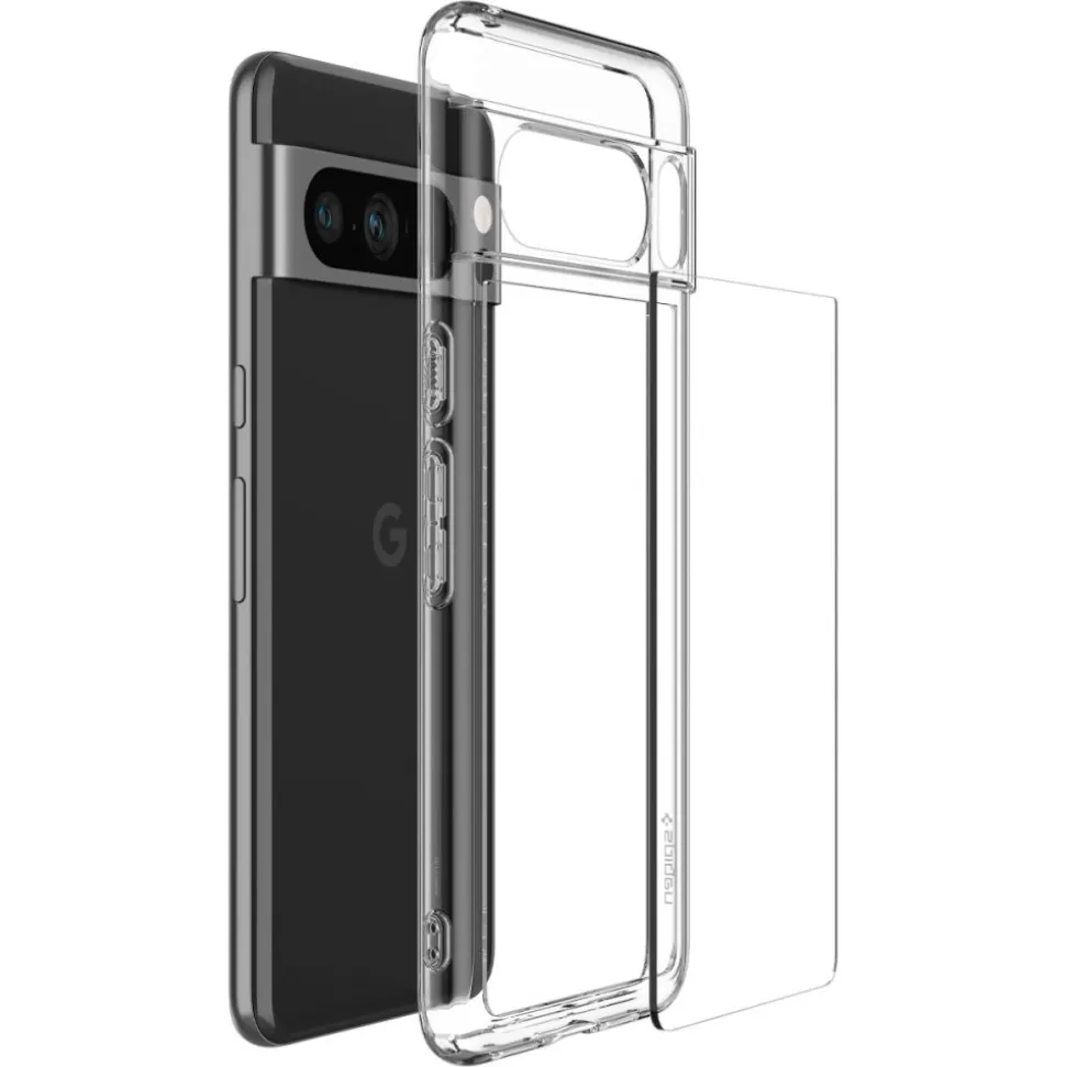 Spigen Pixel 8 Pro*Etui Ultra Hybrid Google Pixel 8 Pro Crystal Clear Case Przezroczysty