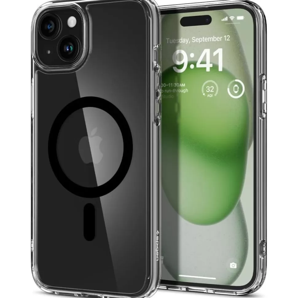 Spigen Iphone 15 Plus | Iphone 15 Plus*Etui Ultra Hybrid Mag Magsafe iPhone 15 Plus Black Case Czarny