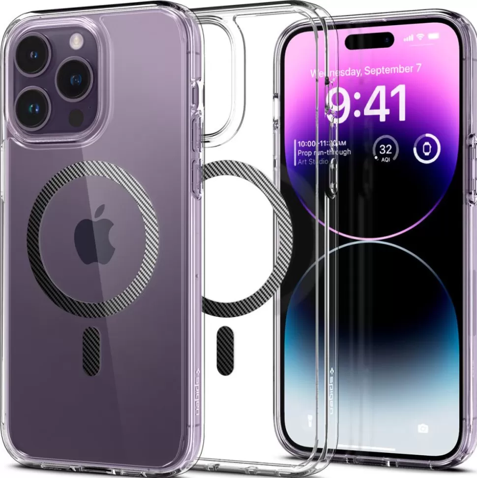 Spigen Iphone 14 Pro | Iphone 14 Pro*Etui Ultra Hybrid Mag Magsafe iPhone 14 Pro Carbon Fiber Case