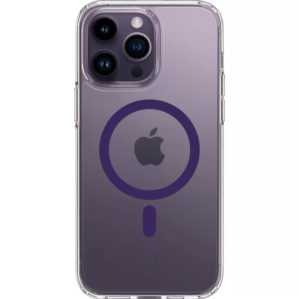Spigen Iphone 14 Pro Max | Iphone 14 Pro Max*Etui Ultra Hybrid Mag Magsafe iPhone 14 Pro Max Deep Purple Case Fioletowy
