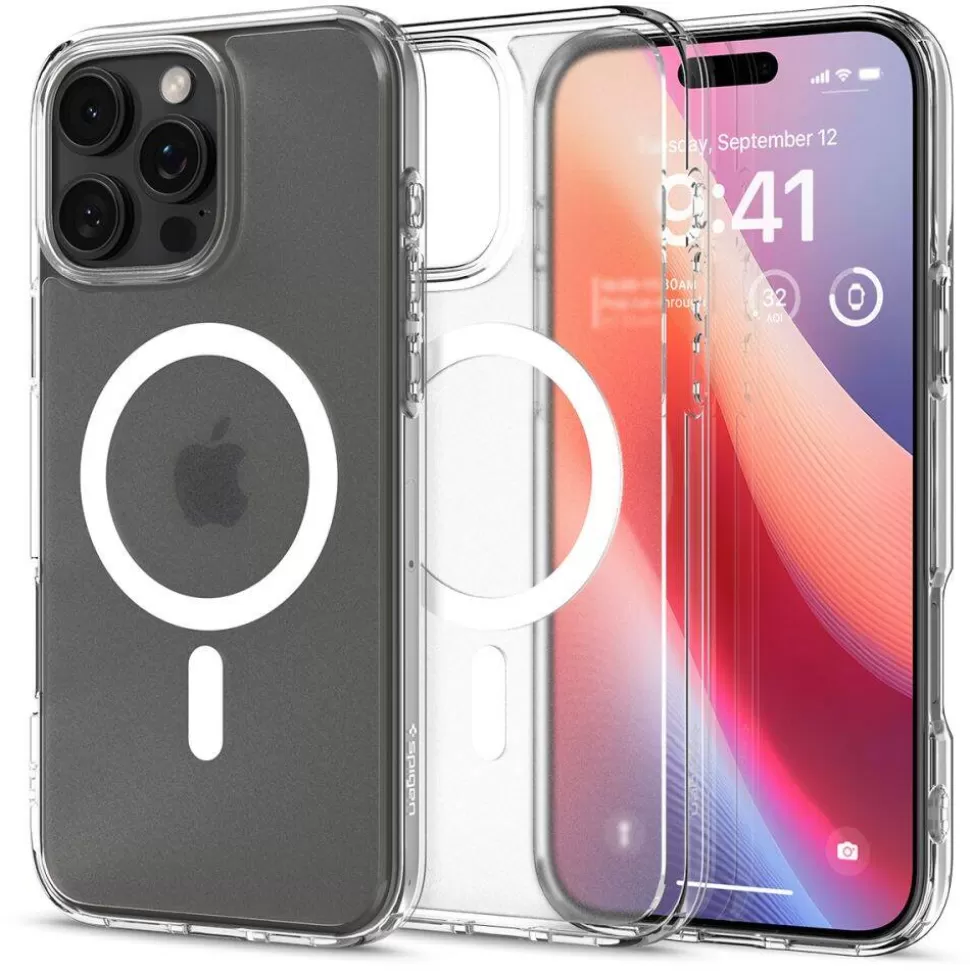 Spigen Iphone 16 Pro Max | Iphone 16 Pro Max*ETUI ULTRA HYBRID MAG MAGSAFE IPHONE 16 PRO MAX FROST CLEAR Przezroczysty