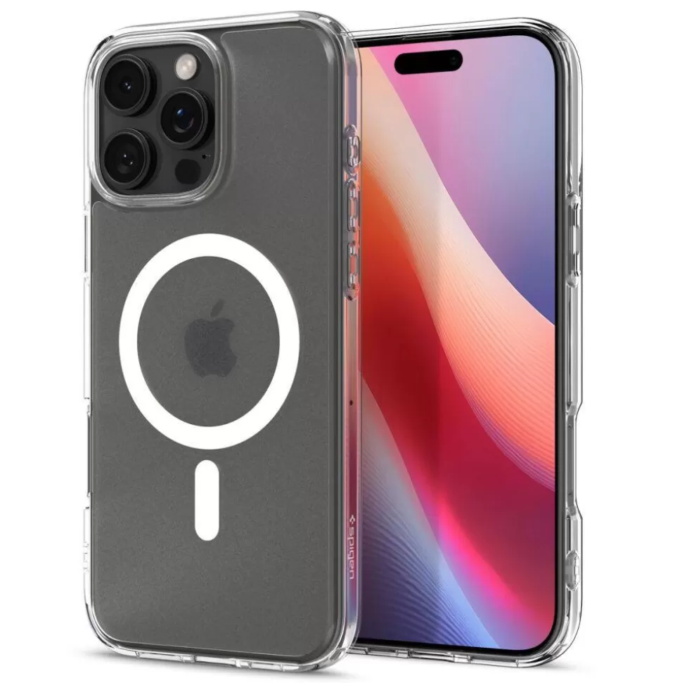 Spigen Iphone 16 Pro Max | Iphone 16 Pro Max*ETUI ULTRA HYBRID MAG MAGSAFE IPHONE 16 PRO MAX FROST CLEAR Przezroczysty