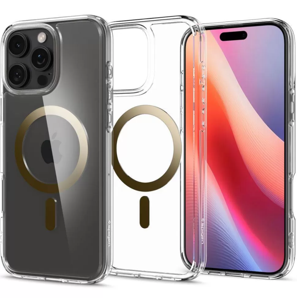 Spigen Iphone 16 Pro Max | Iphone 16 Pro Max*ETUI ULTRA HYBRID MAG MAGSAFE IPHONE 16 PRO MAX GOLD Złoty