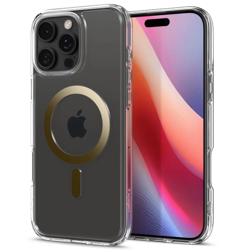 Spigen Iphone 16 Pro Max | Iphone 16 Pro Max*ETUI ULTRA HYBRID MAG MAGSAFE IPHONE 16 PRO MAX GOLD Złoty
