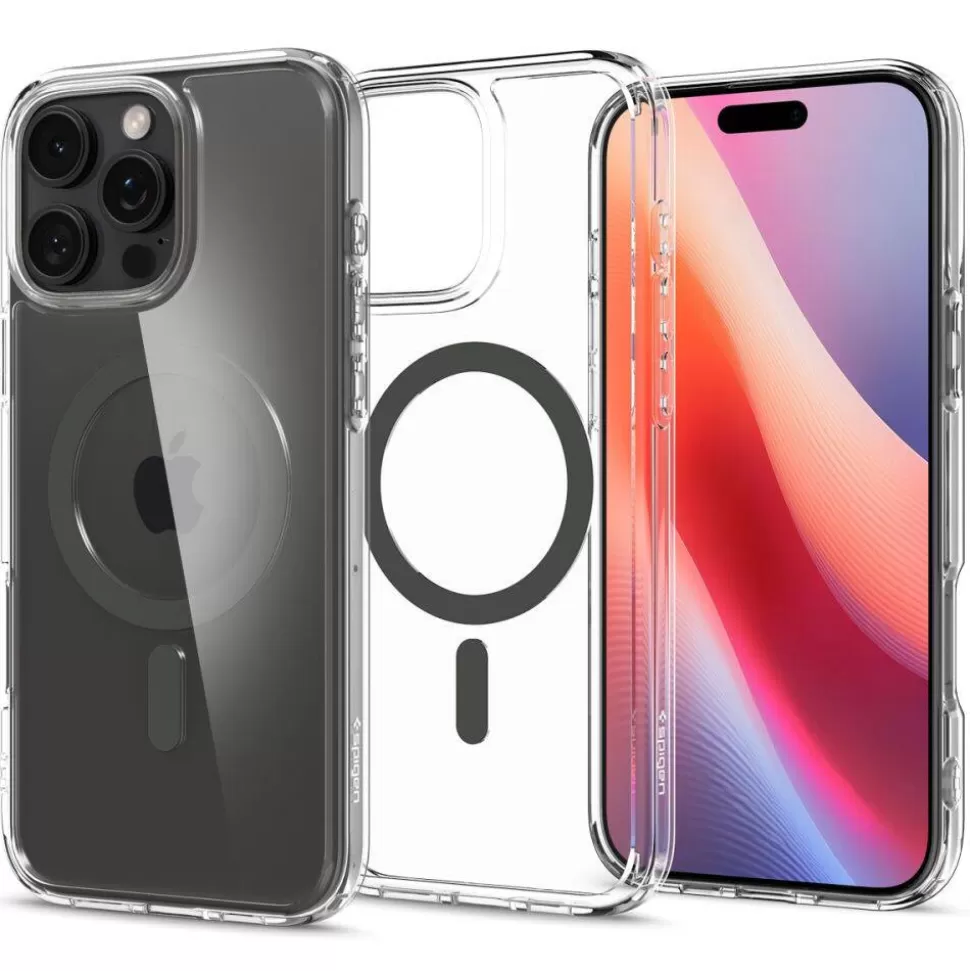 Spigen Iphone 16 Pro Max | Iphone 16 Pro Max*ETUI ULTRA HYBRID MAG MAGSAFE IPHONE 16 PRO MAX GRAPHITE Grafitowy