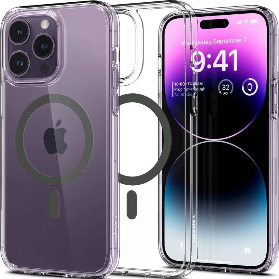 Spigen Iphone 14 Pro Max | Iphone 14 Pro Max*Etui Ultra Hybrid Mag Magsafe iPhone 14 Pro Max Graphite Case