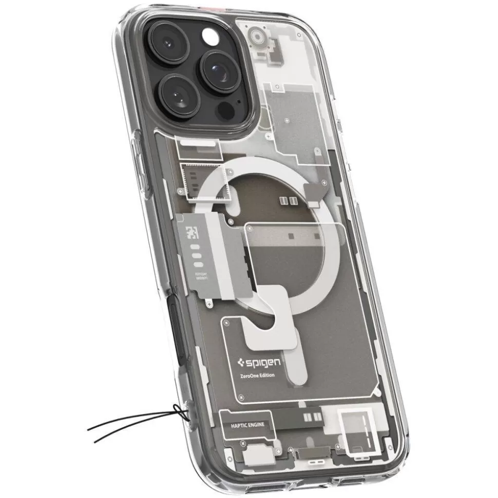 Spigen Iphone 16 Pro Max | Iphone 16 Pro Max*ETUI ULTRA HYBRID MAG MAGSAFE IPHONE 16 PRO MAX ZERO ONE NATURAL TITANIUM Biały