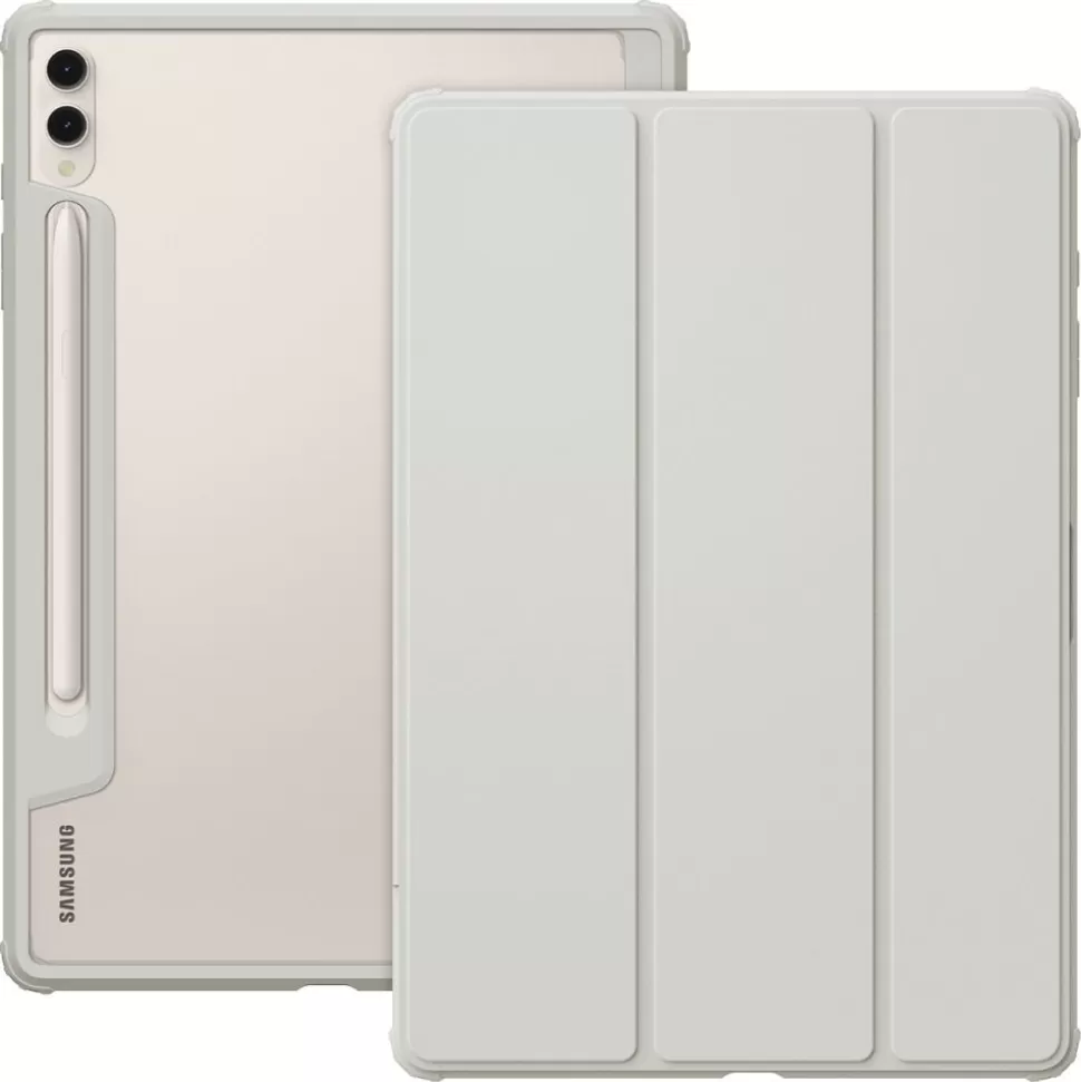 Spigen Galaxy Tab S9 Plus*Etui Ultra Hybrid ”pro” Galaxy Tab S9+ Plus 12.4 X810 / X816B Grey Case Szary