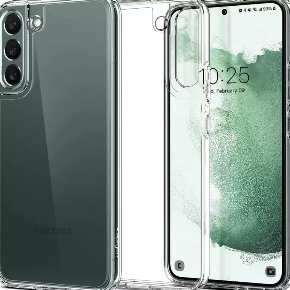 Spigen Galaxy S22*ETUI Ultra Hybrid Samsung Galaxy S22 Crystal Przezroczyste Clear Case Przezroczysty