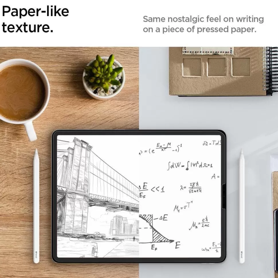 Spigen Ipad Pro 4 11 2020 | Ipad Pro 5 11 2021*Folia Ochronna Paper Touch Pro iPad Air 4/5 2020/2022 iPad Pro 4/5/6 11 2020/2021/2022 Matte Clear