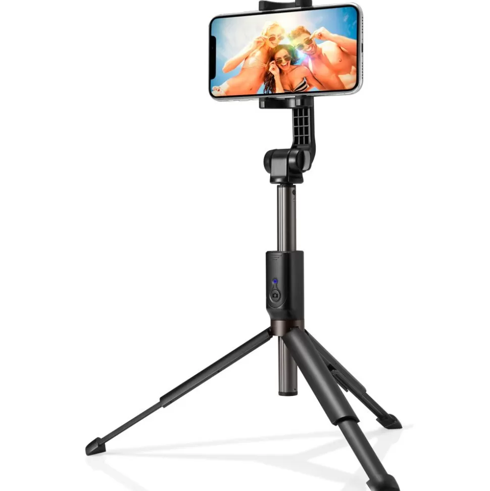Spigen Selfie Stick*Kijek selfie Statyw S540w Wireless Selfie Stick Tripod Black