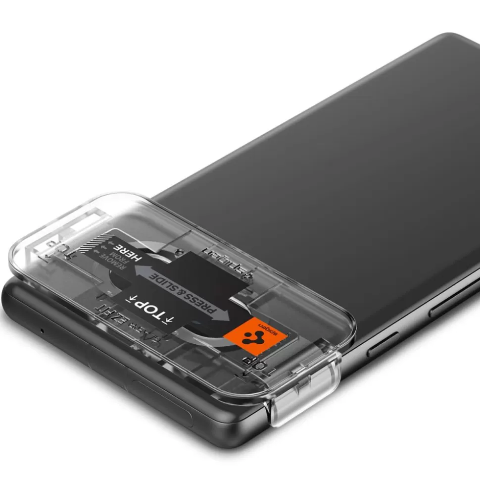 Spigen Pixel 7A*Osłona Aparatu Optik.tr ”ez Fit” Camera Protector 2-pack Google Pixel 7A Black