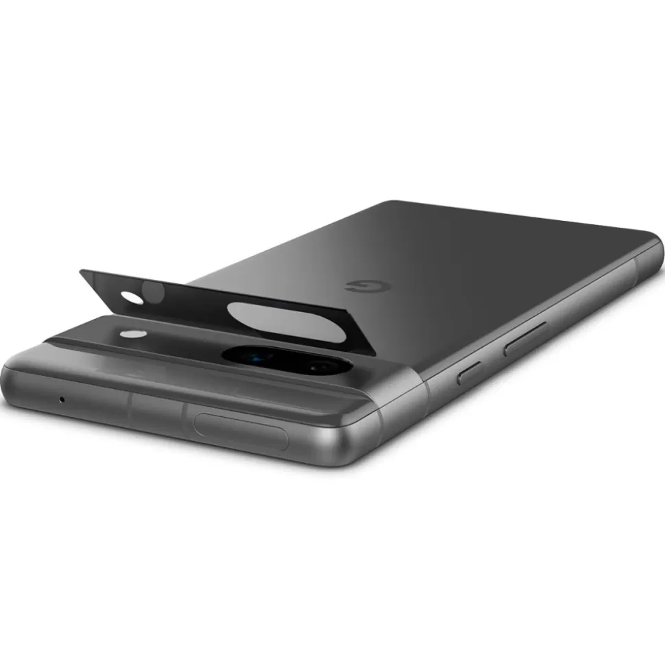 Spigen Pixel 7A*Osłona Aparatu Optik.tr ”ez Fit” Camera Protector 2-pack Google Pixel 7A Black