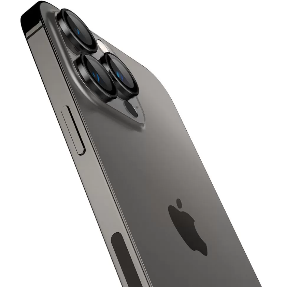 Spigen Iphone 14 Pro | Iphone 14 Pro Max*Osłona Aparatu Optik.tr ”ez Fit” Camera Protector 2-pack iPhone 14 Pro / 14 Pro Max / 15 Pro / 15 Pro Max / 16 Pro / 16 Pro Max Black Czarny