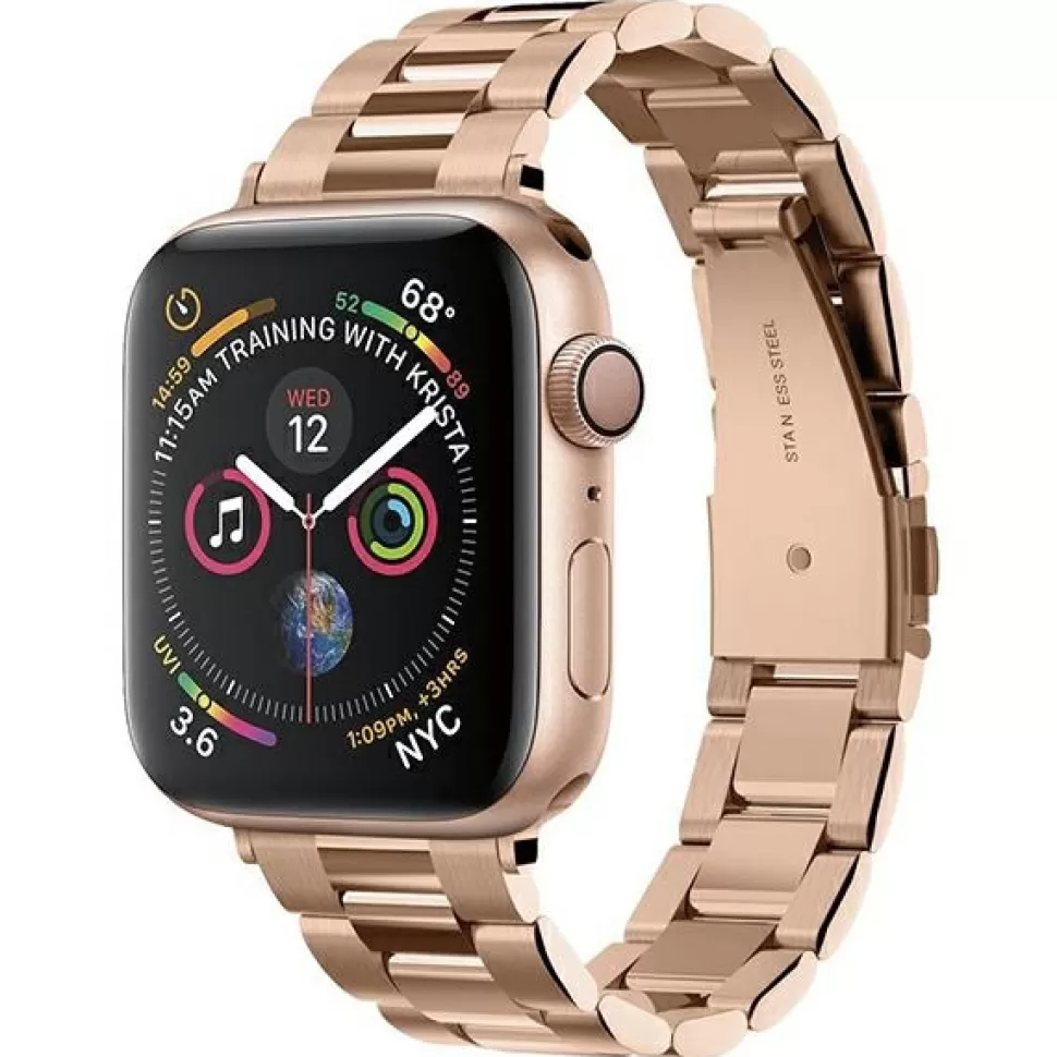 Spigen Apple Watch 4 40Mm | Apple Watch 5 40Mm*Pasek Apple Watch Modern Fit Band 9 8 7 SE 2022 38mm 40mm 41mm Rose Gold Złoty