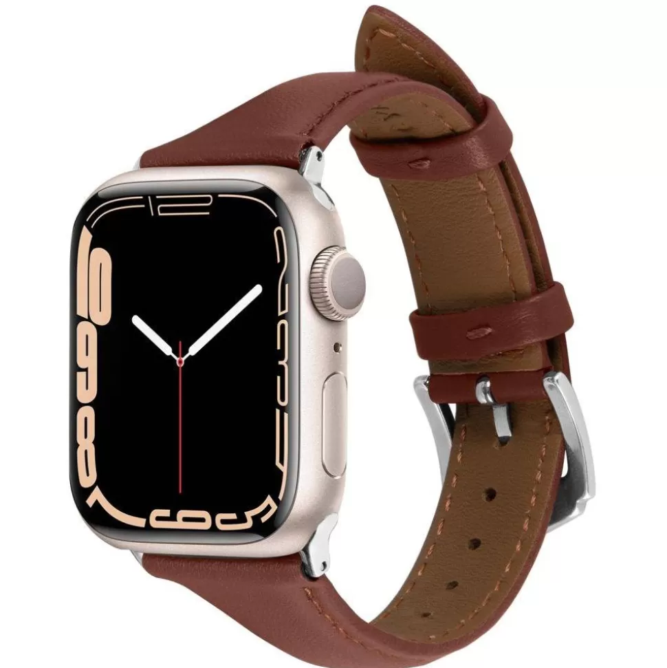 Spigen Apple Watch 2 38Mm | Apple Watch 3 38Mm*Pasek Cyrill Kajuk Apple Watch 9 8 7 SE 2022 38mm 40mm 41mm Chestnut