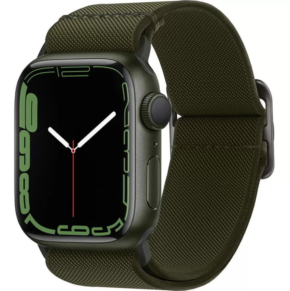 Spigen Apple Watch 1 42Mm | Apple Watch 2 42Mm*Pasek Fit Lite Apple Watch Ultra 9 8 7 SE 2022 42mm 44mm 45mm 49mm Zielony