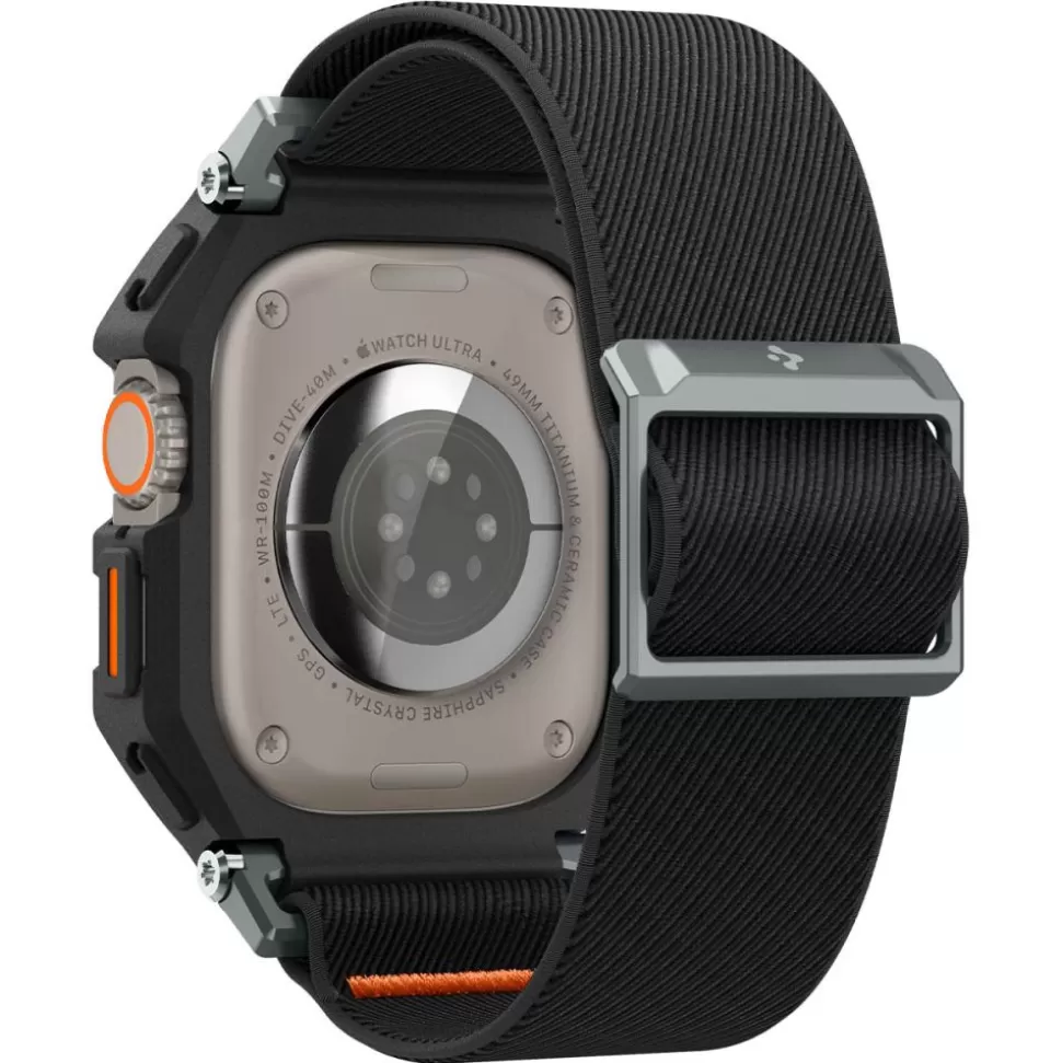 Spigen Apple Watch Ultra 49Mm | Apple Watch Ultra 2 49Mm*Pasek LITE FIT ”PRO” APPLE WATCH ULTRA 1 / 2 (49 MM) MATTE BLACK
