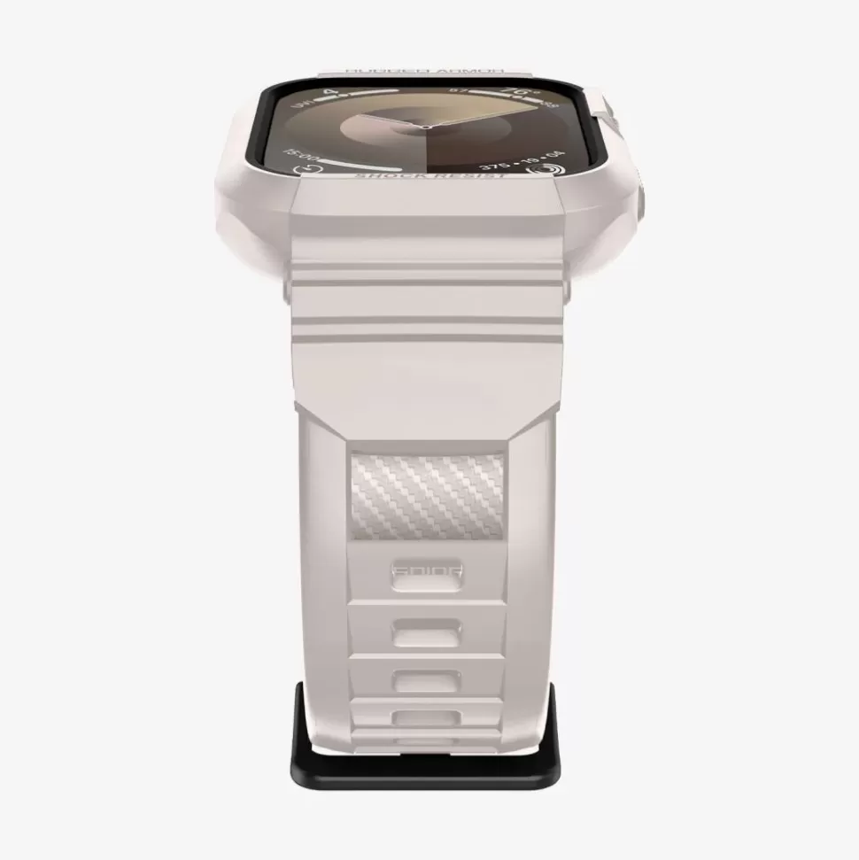 Spigen Apple Watch 4 44Mm | Apple Watch 5 44Mm*Pasek Rugged Armor ”pro” Apple Watch 4 / 5 / 6 / 7 / 8 / 9 / Se (44 / 45 Mm) Dune Beige