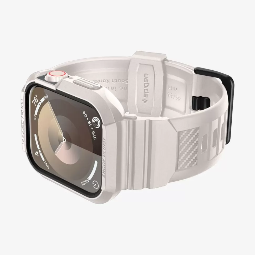 Spigen Apple Watch 4 44Mm | Apple Watch 5 44Mm*Pasek Rugged Armor ”pro” Apple Watch 4 / 5 / 6 / 7 / 8 / 9 / Se (44 / 45 Mm) Dune Beige