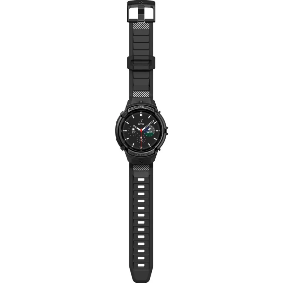 Spigen Galaxy Watch 6 Classic 43Mm*Pasek Rugged Armor ”pro” Galaxy Watch 6 Classic (43 MM) Matte Black Case