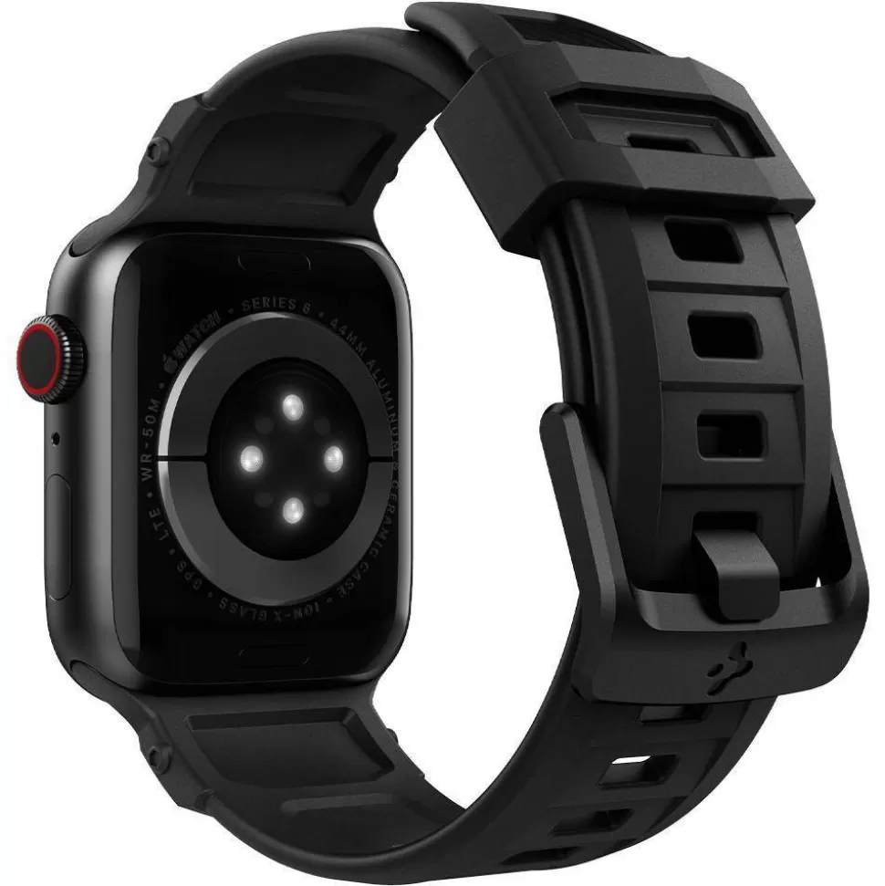 Spigen Apple Watch 1 42Mm | Apple Watch 2 42Mm*Pasek Rugged Band Apple Watch Ultra 9 8 7 SE 2022 42mm 44mm 45mm 49mm Czarny