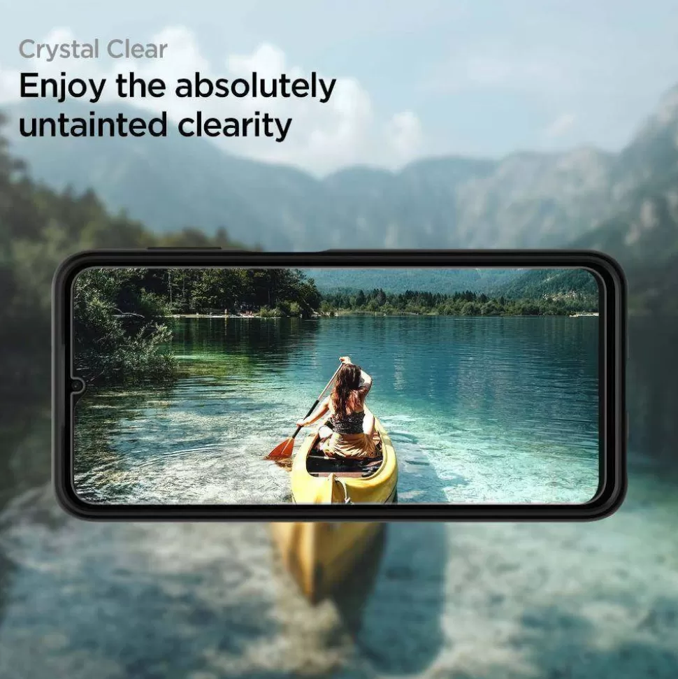 Spigen Galaxy A13*Alm Glas.Tr 2-Pack Samsung Galaxy A13 5G Clear Szkło hartowane