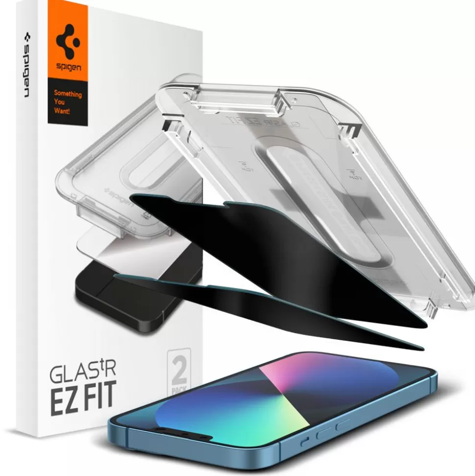 Spigen Iphone 13 Pro Max*Apple iPhone 13 Pro Max Szkło Hartowane 2-Pack Privacy Glass