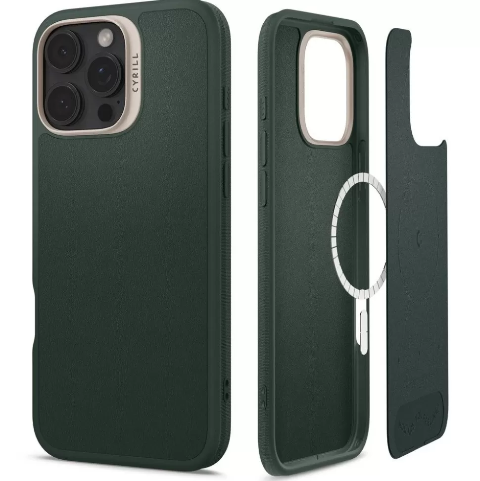 Spigen Iphone 16 Pro*CYRILL KAJUK MAG MAGSAFE IPHONE 16 PRO FOREST GREEN