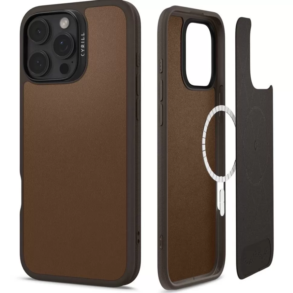 Spigen Iphone 16 Pro Max*CYRILL KAJUK MAG MAGSAFE IPHONE 16 PRO MAX SADDLE BROWN
