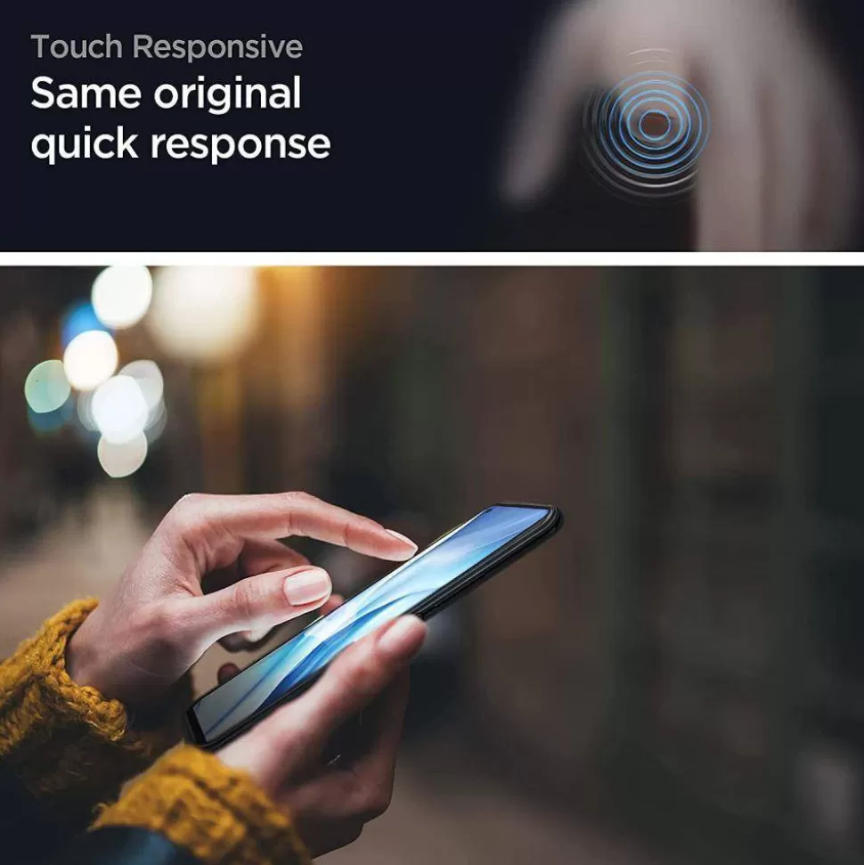 Spigen Mi 11 Lite*Glas.Tr Slim 2-Pack Xiaomi Mi 11 Lite / Mi 11 Lite 5G Szkło Hartowane
