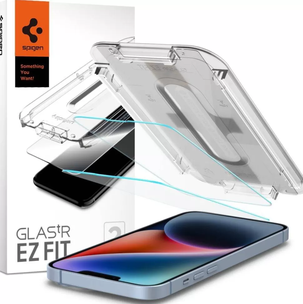 Spigen Iphone 13 Pro Max | Iphone 14 Plus*iPhone 14 Plus / 13 Pro Max GLAS.TR ”EZ FIT” 2-PACK SZKŁO HARTOWANE