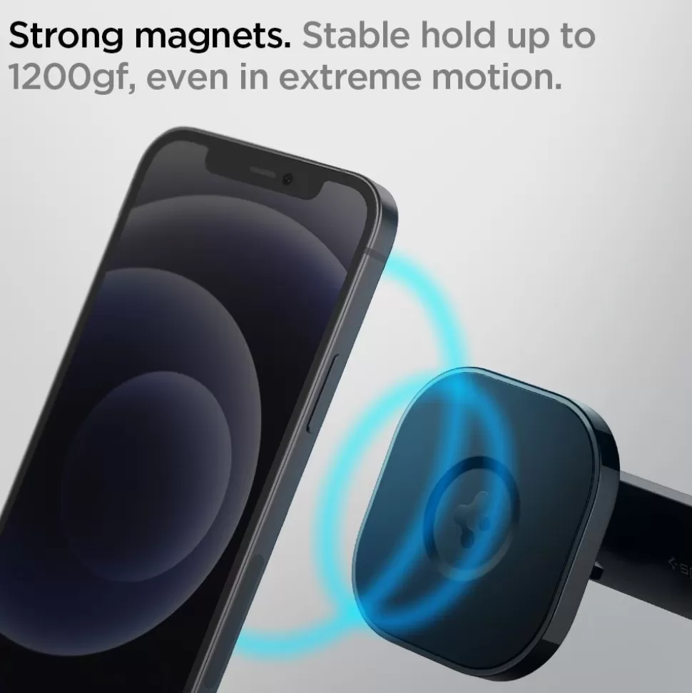 Spigen Iphone 12 Mini | Iphone 12*ITS12 Magnetic Uchwyt Do Kratki Magsafe Vent Car Mount Black