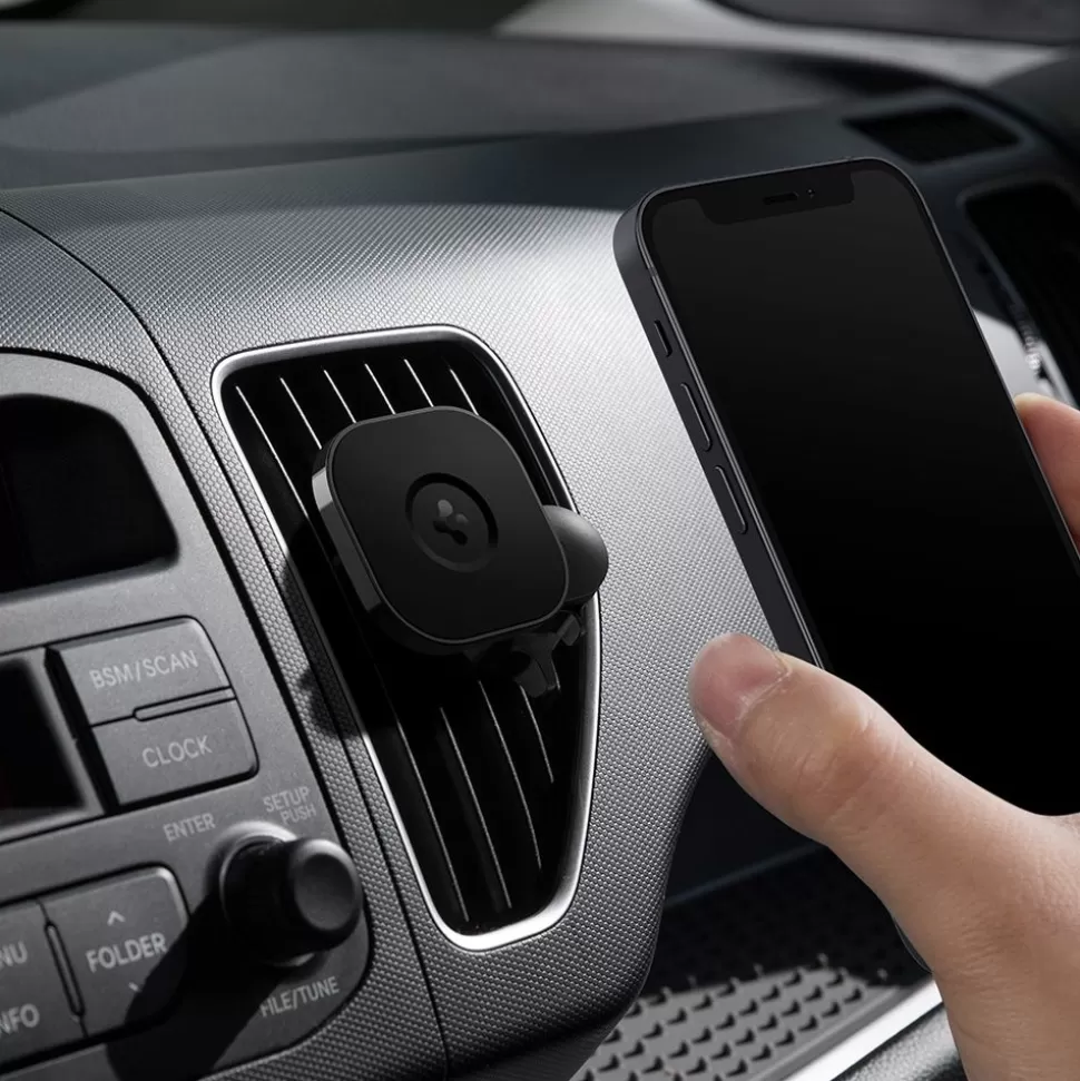 Spigen Iphone 12 Mini | Iphone 12*ITS12 Magnetic Uchwyt Do Kratki Magsafe Vent Car Mount Black