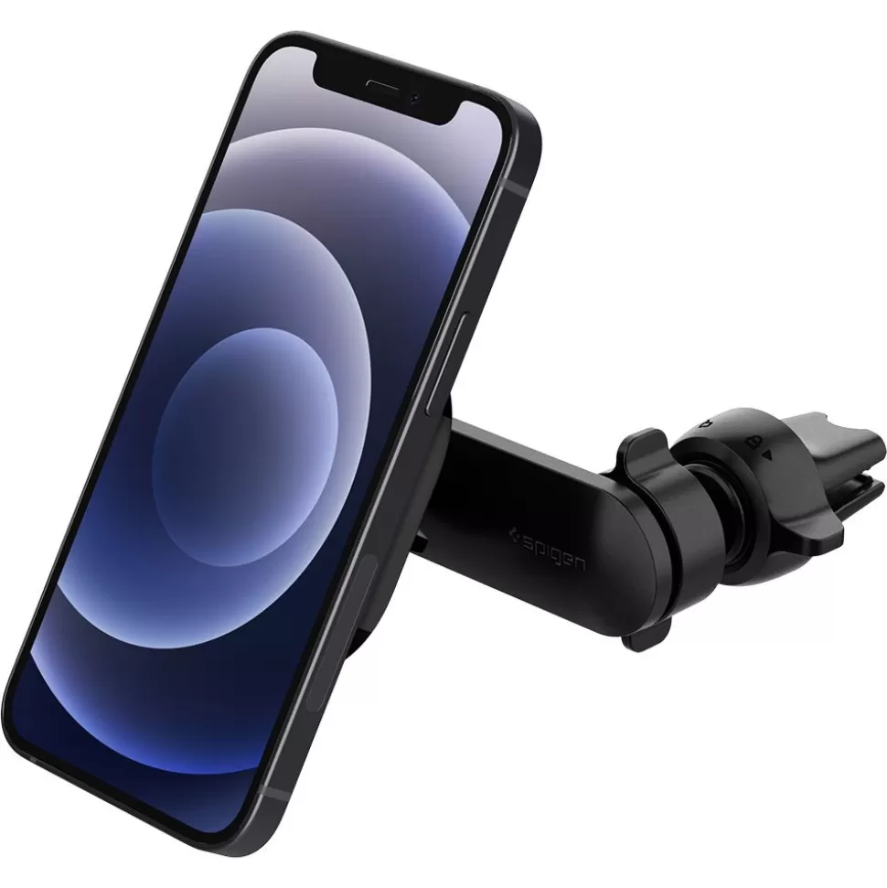 Spigen Iphone 12 Mini | Iphone 12*ITS12 Magnetic Uchwyt Do Kratki Magsafe Vent Car Mount Black
