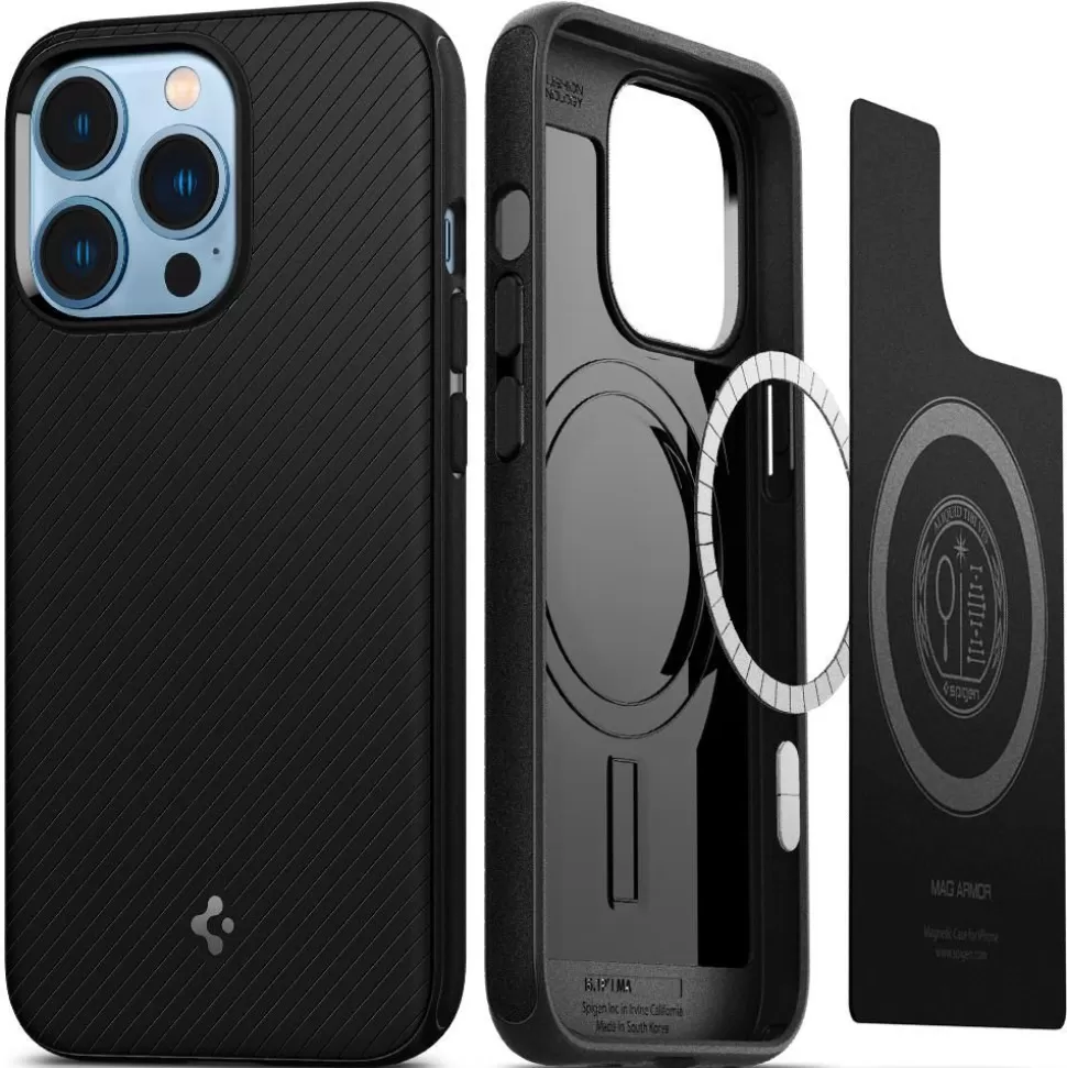 Spigen Iphone 13 Pro Max | Iphone 13 Pro Max*Mag Armor Magsafe iPhone 13 Pro Max Etui Matte Black Case