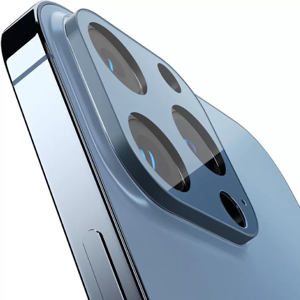 Spigen Iphone 13 Pro | Iphone 13 Pro Max*Optik.Tr Camera Protector 2-Pack Apple iPhone 13 Pro / 13 Pro Max Sierra Blue OSŁONA APARATU