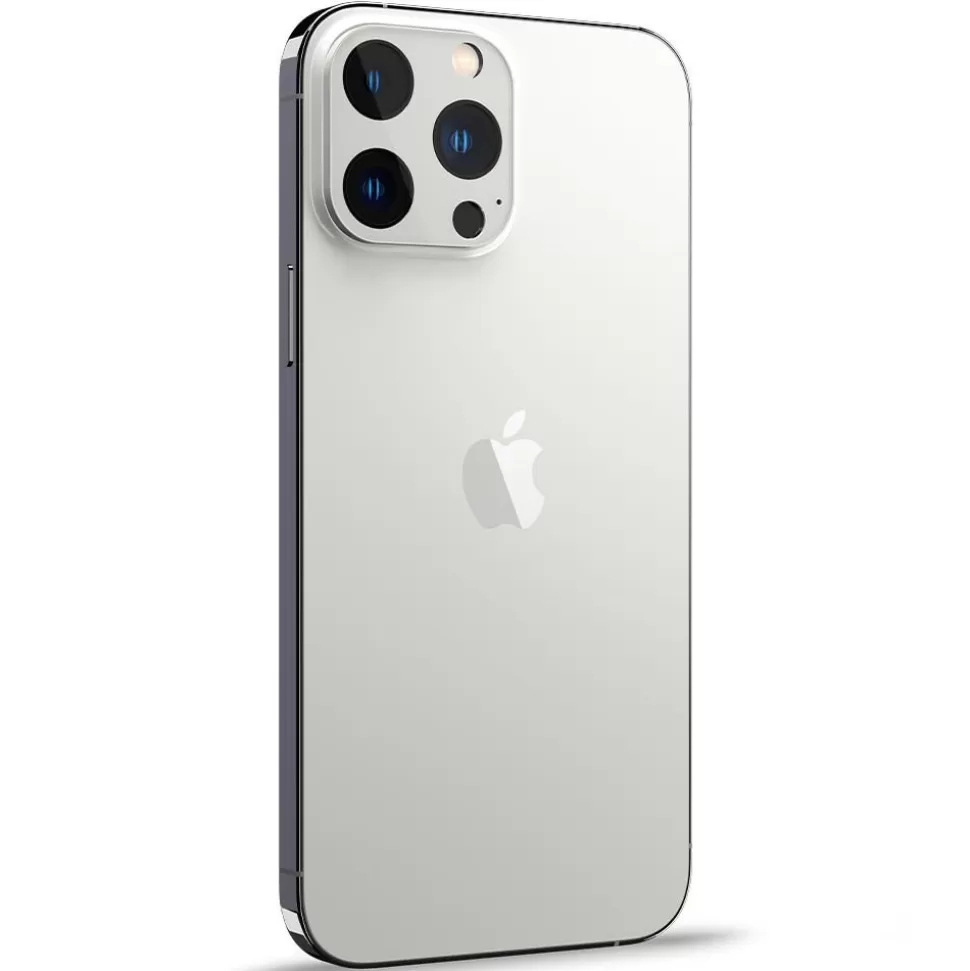 Spigen Iphone 13 Pro | Iphone 13 Pro Max*OPTIK.TR CAMERA PROTECTOR 2-PACK IPHONE 13 PRO / 13 PRO MAX SILVER OSŁONA APARATU Srebrny
