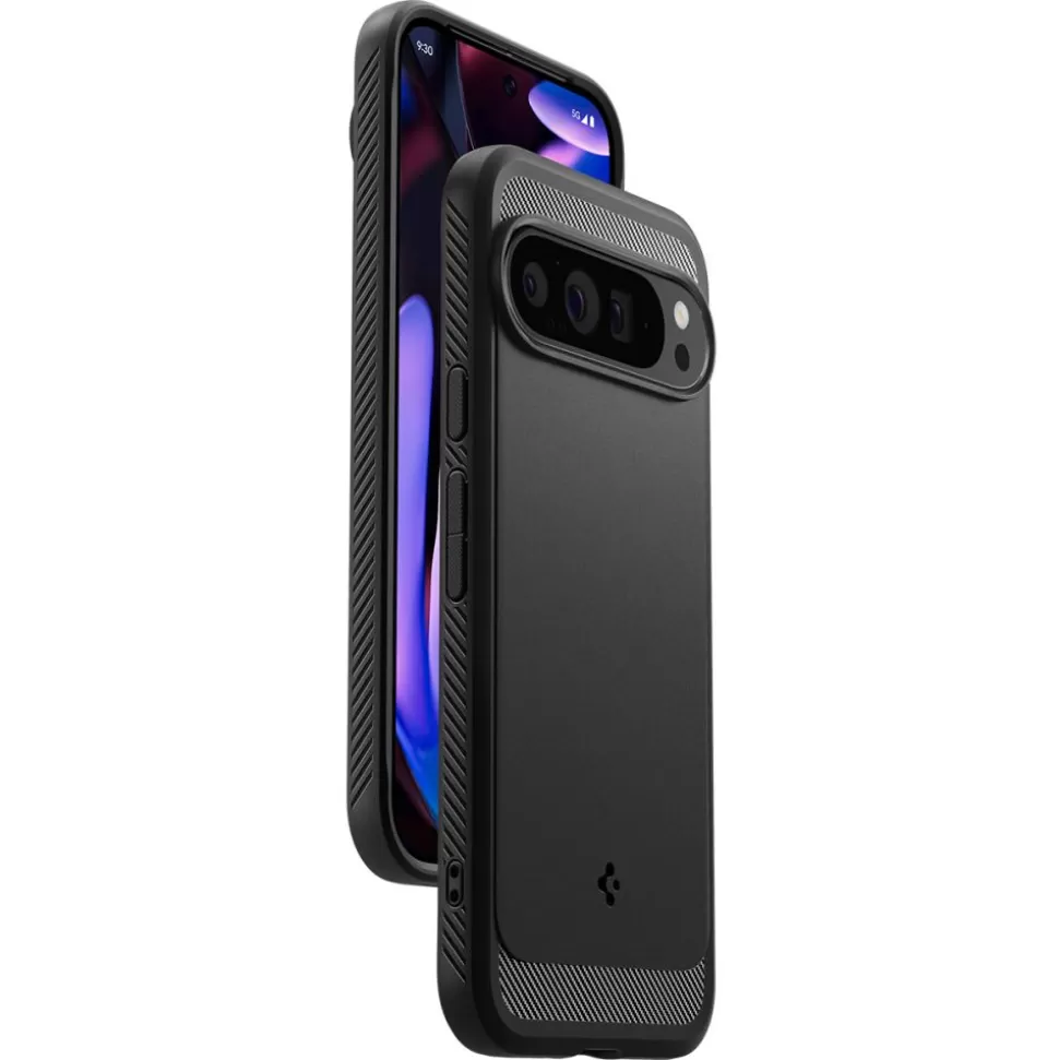 Spigen Pixel 9 Pro Xl*RUGGED ARMOR GOOGLE PIXEL 9 PRO XL MATTE BLACK Czarny