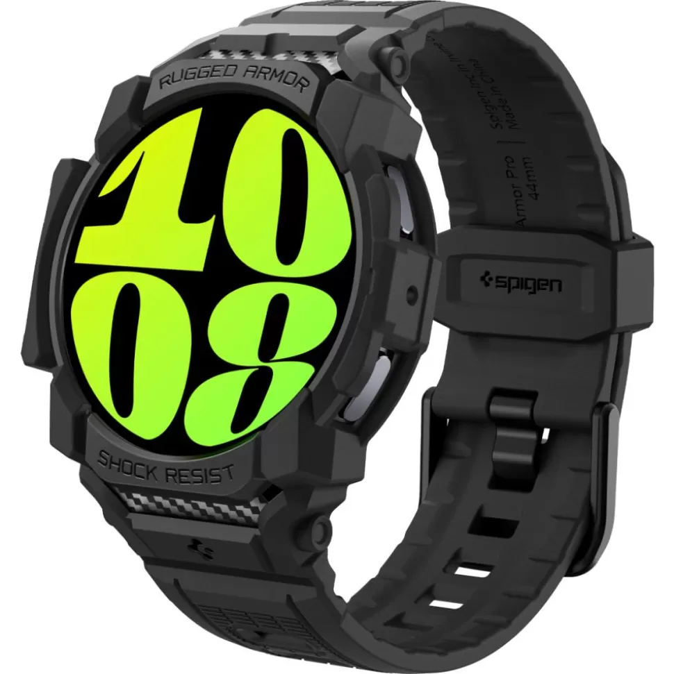 Spigen Galaxy Watch 7 44Mm*RUGGED ARMOR ”PRO” SAMSUNG GALAXY WATCH 7 (44 MM) MATTE BLACK